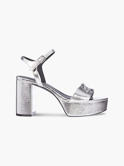 Calvin Klein Cipők HU225148 | Calvin Klein Python Női Magassarkú Szandál Titán